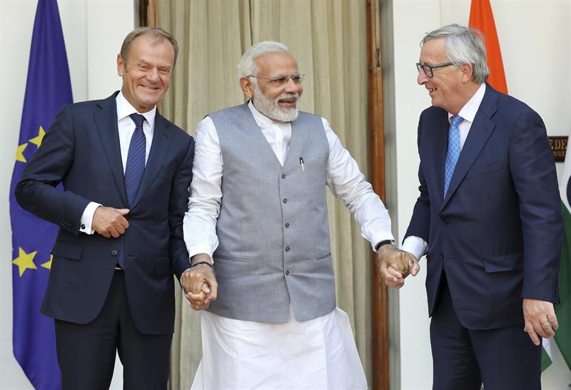 La India dispuesta a reanudar las negociaciones con la UE "lo antes posible"